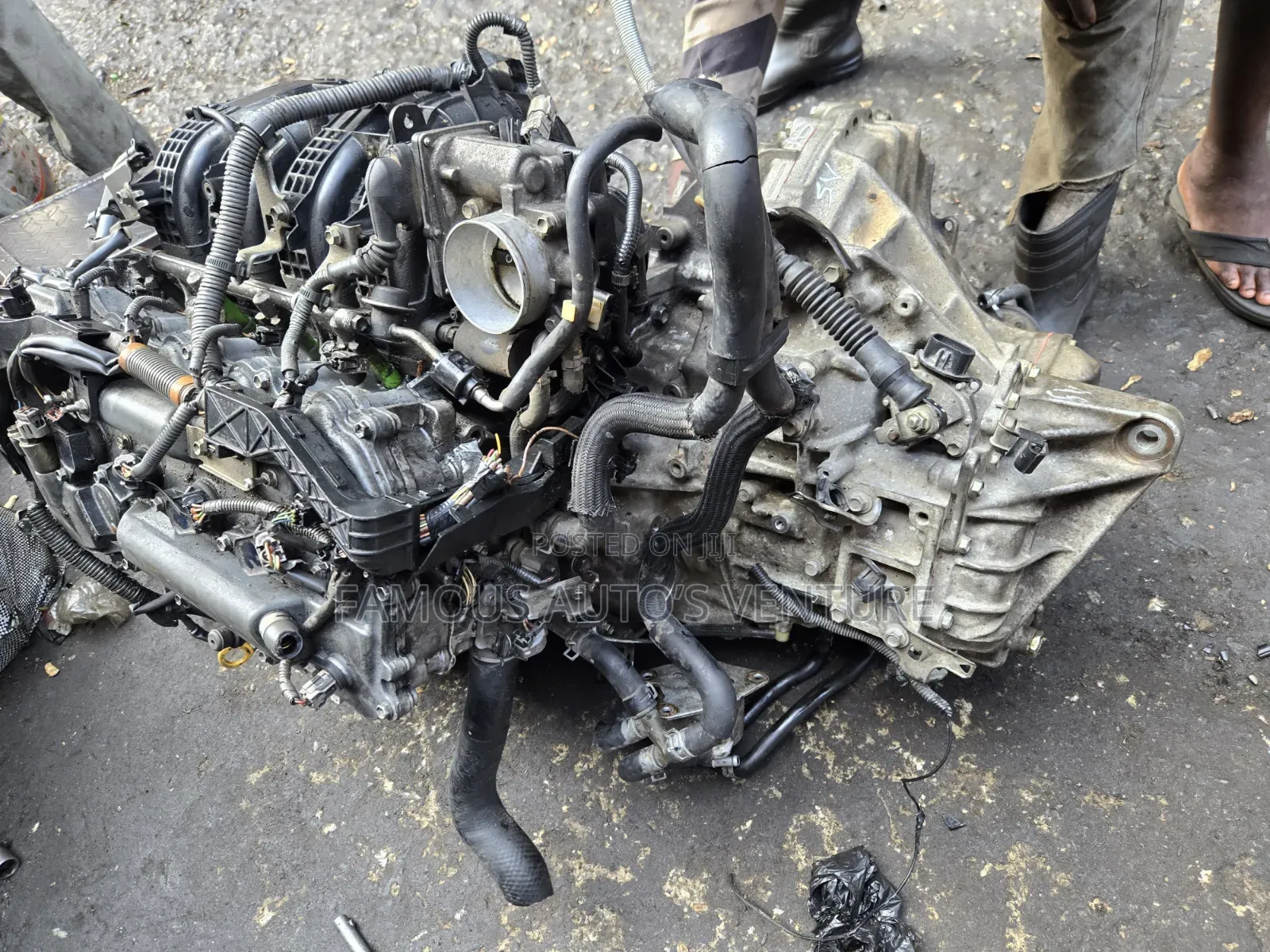 Toyota 2AR Engine and Transmission