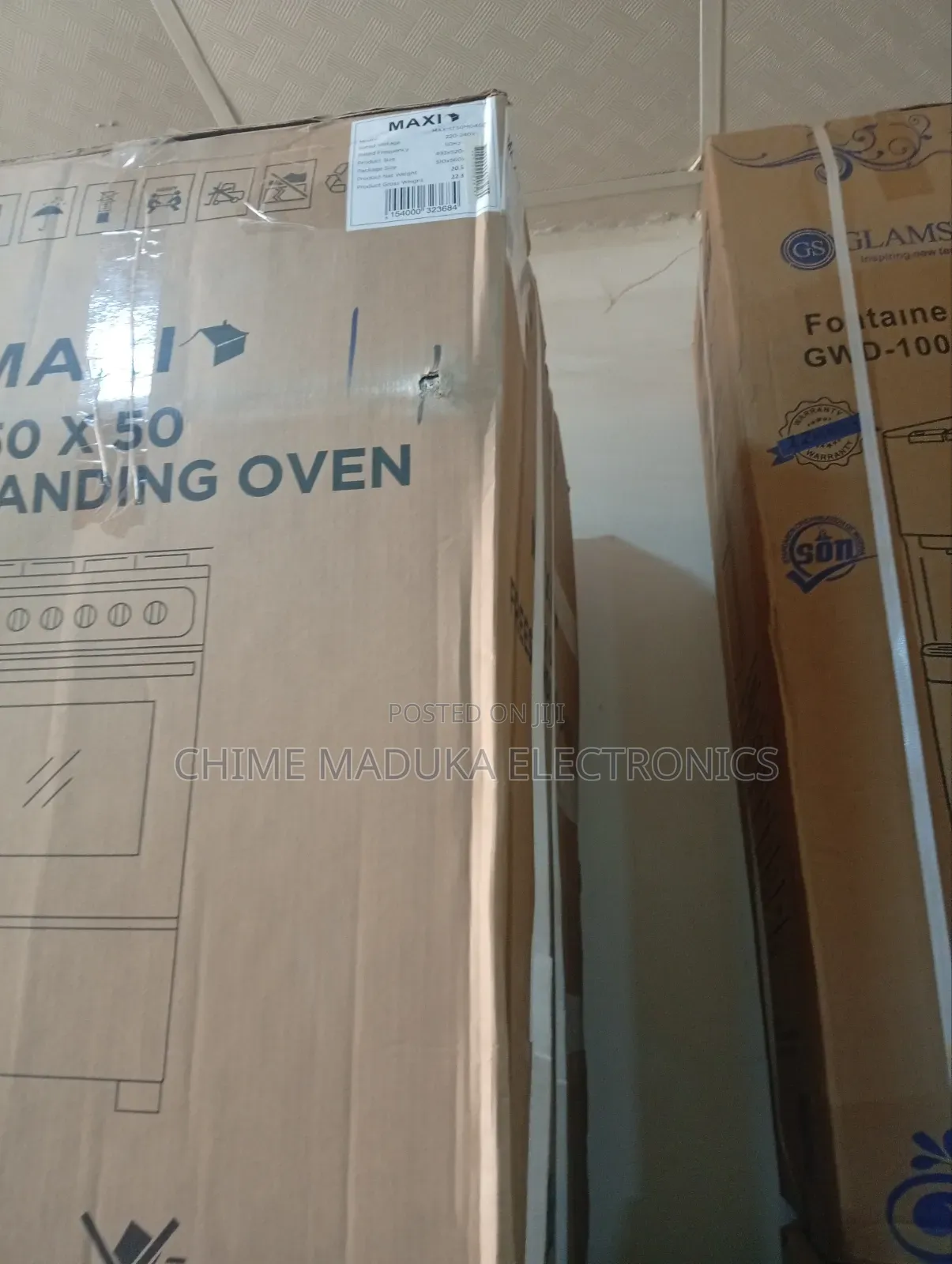 MAXI 50x50 Standing Oven