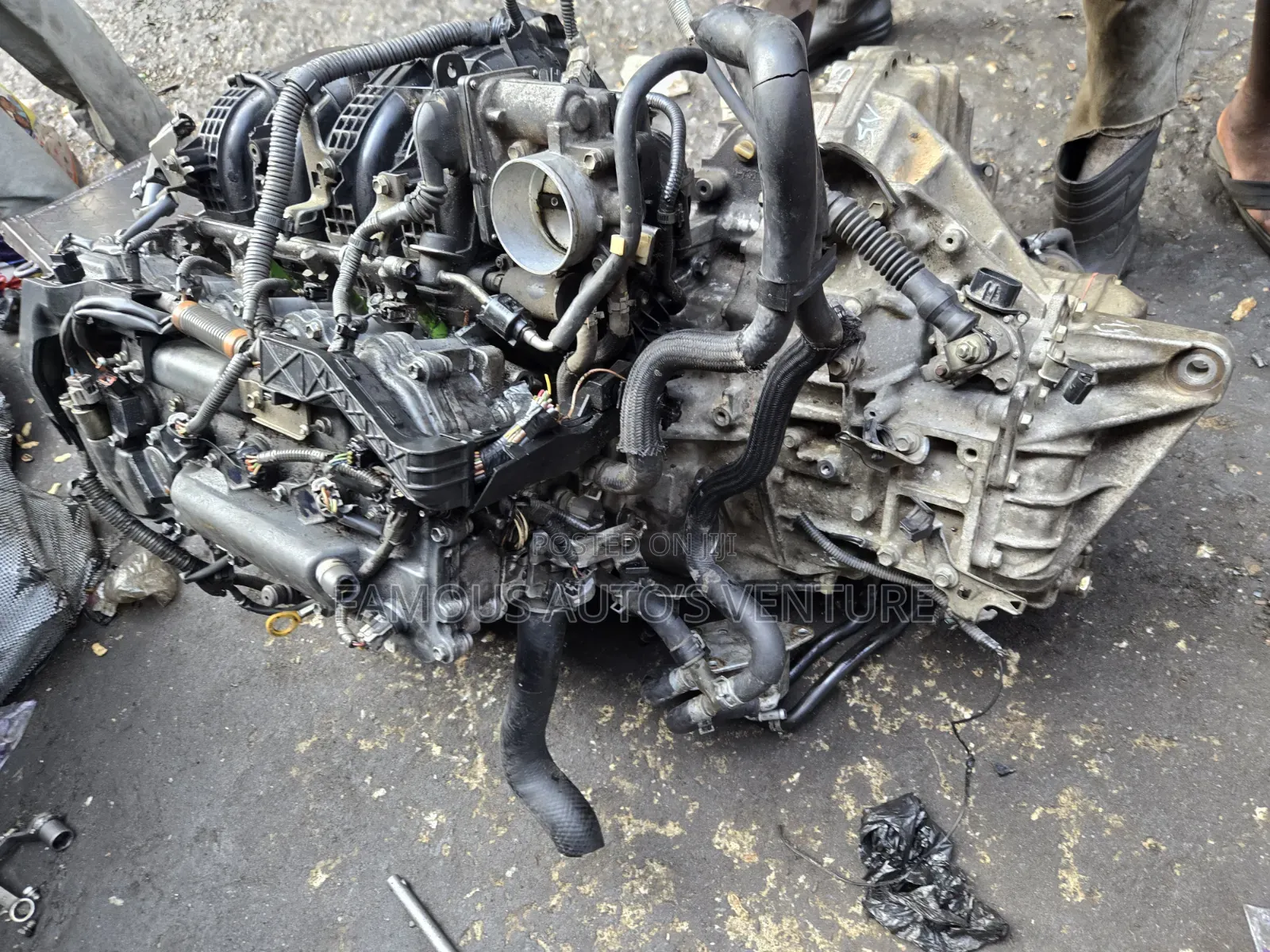 Toyota 2AR Engine and Transmission