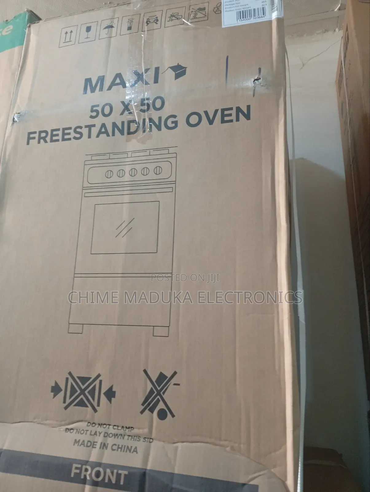 MAXI 50x50 Standing Oven