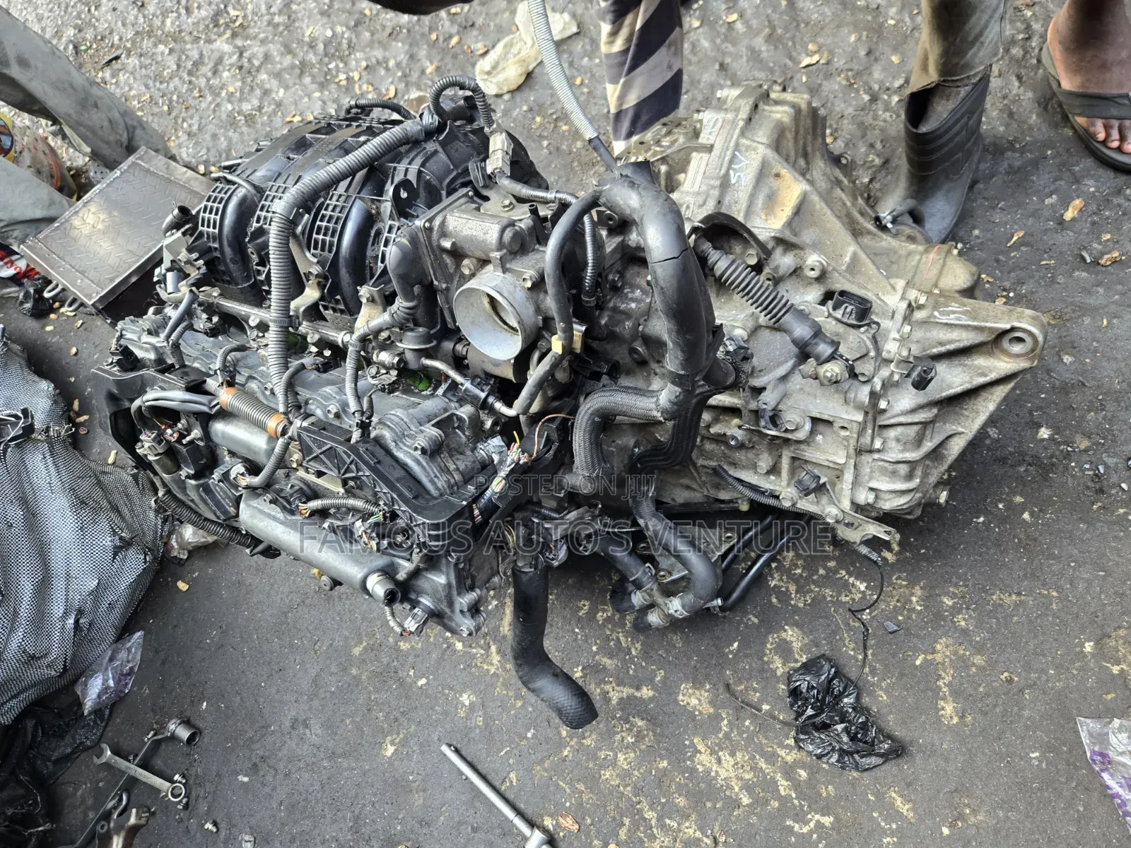 Toyota 2AR Engine and Transmission