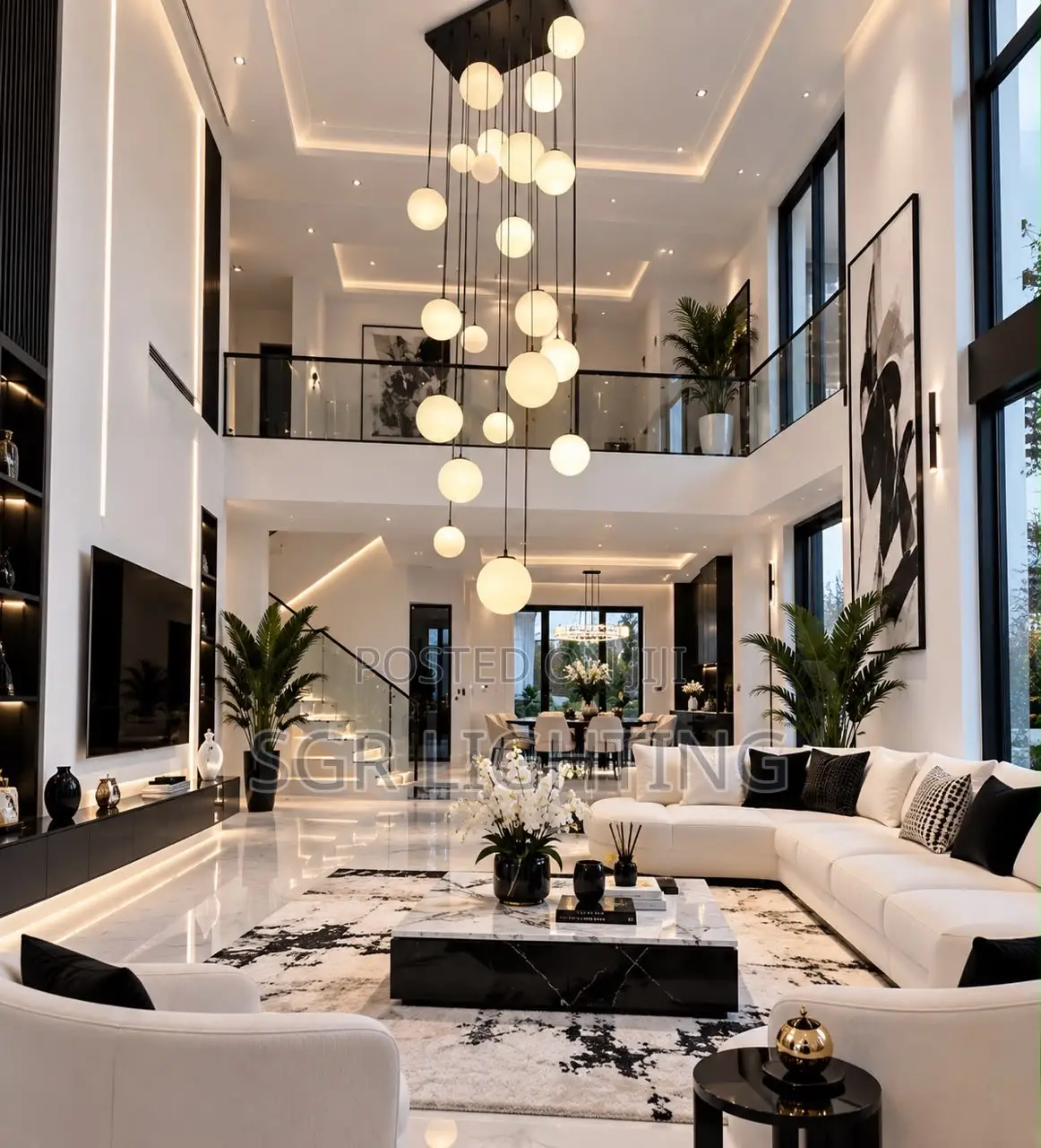 Modern-Style Chandeliers Stairway Chandeliers
