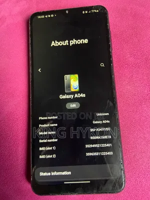 Samsung Galaxy A04s 64 GB Black