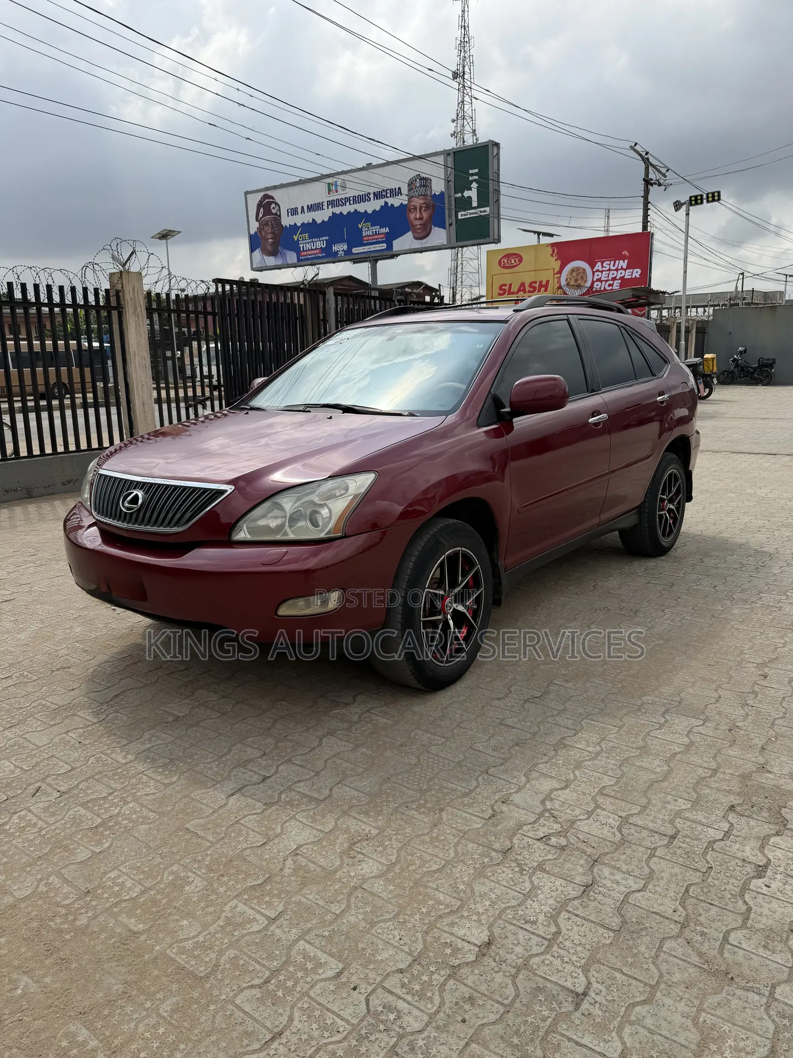 Lexus RX 350 2008 Red
