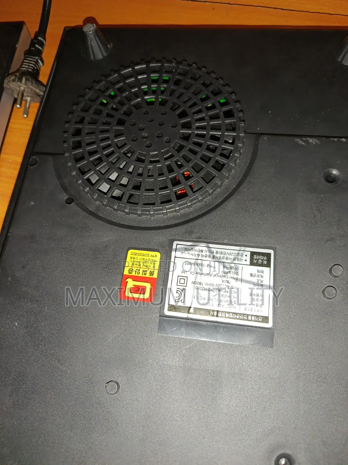 Happy Call 1800 Watts Clean Korea Induction Cooker 2different Colors