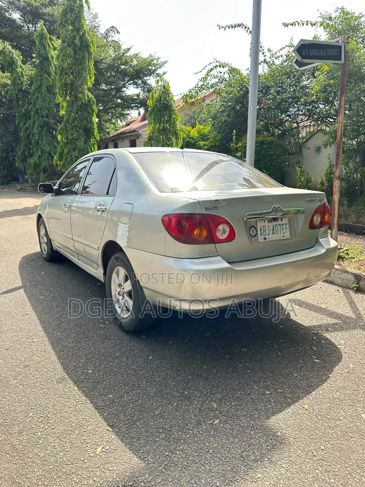 Toyota Corolla 2003 Silver