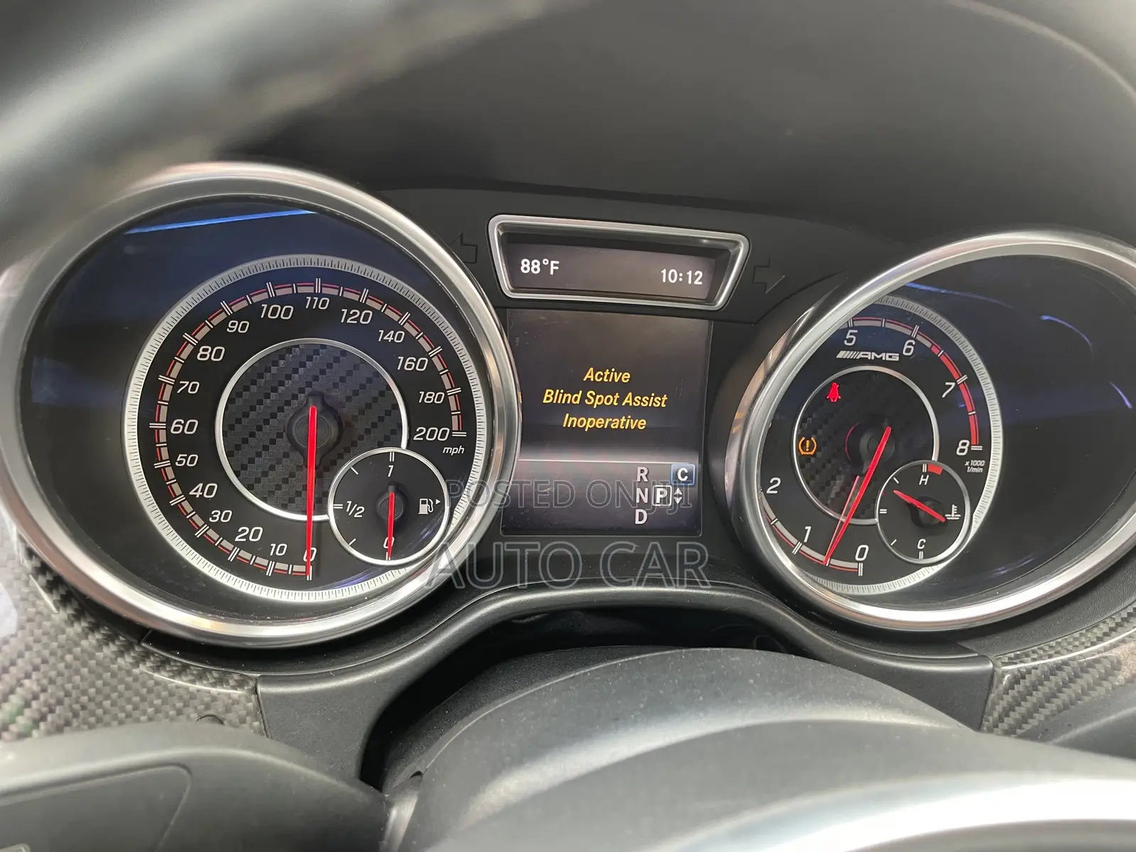 Mercedes-Benz GLE-Class 2019 Blue