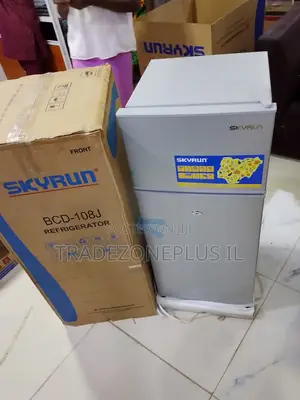 Compact Skyrun 108L Fridge for Office Refreshments
