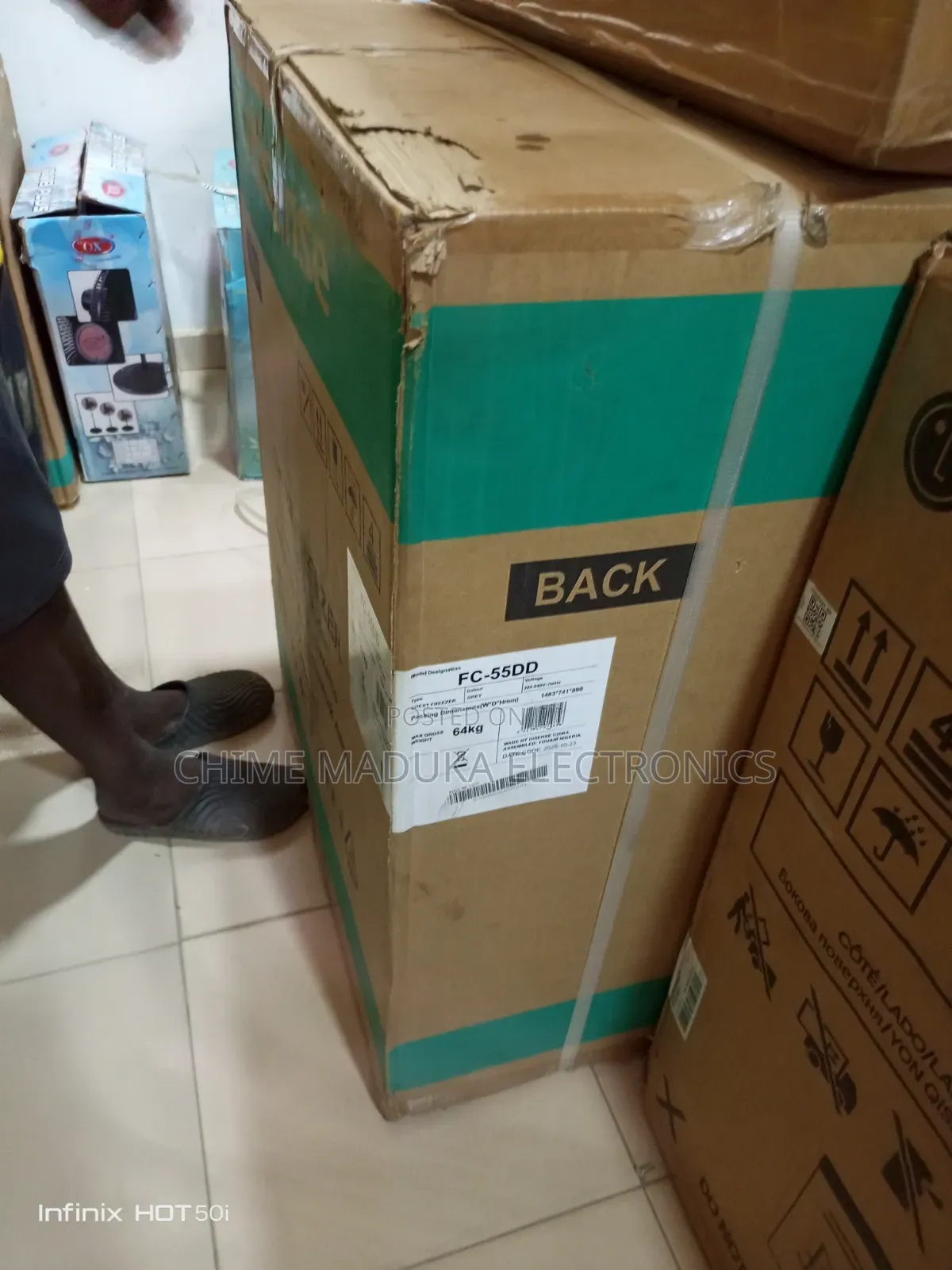 FC-55DD Hisense Chest Freezer