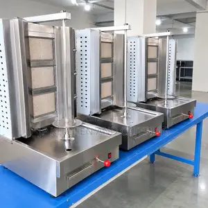 Commercial Stainless Steel Gas Shawarma Machine