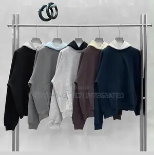 2 Toned Color Hoodie Available Now in Sizes