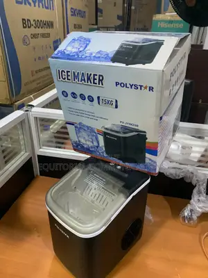 Polystar 15KG Ice Maker – Convenient Ice for Family and Friends