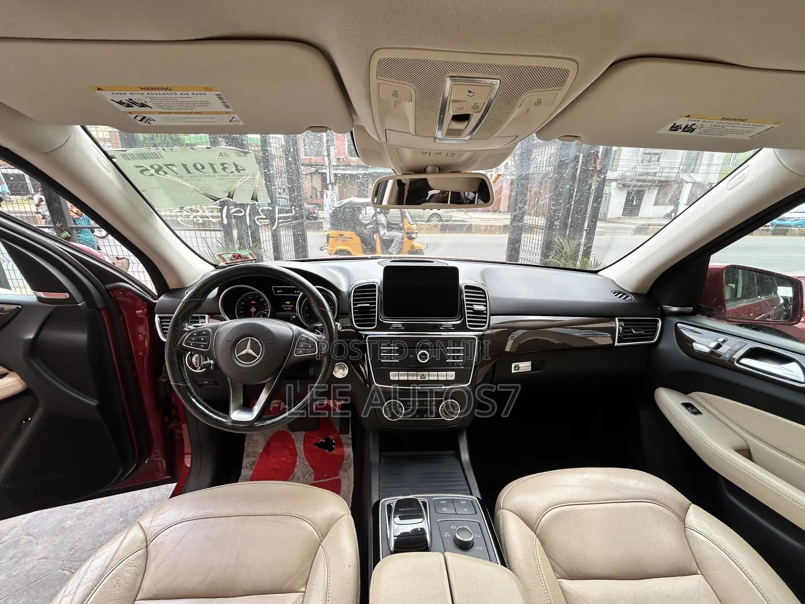 Mercedes-Benz GLE-Class GLE 350 2017 Red