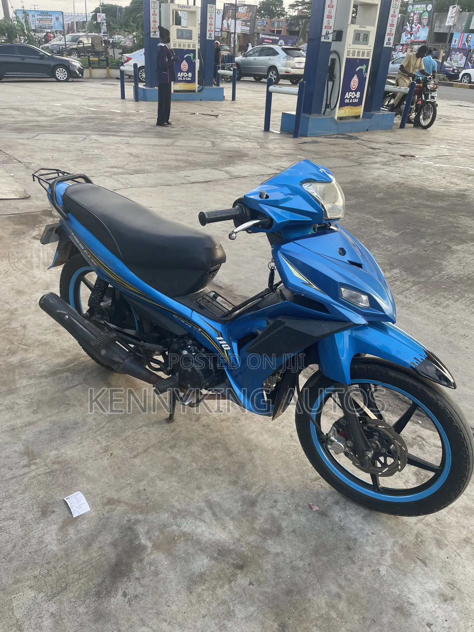 TVS Neo NX 2025 Blue