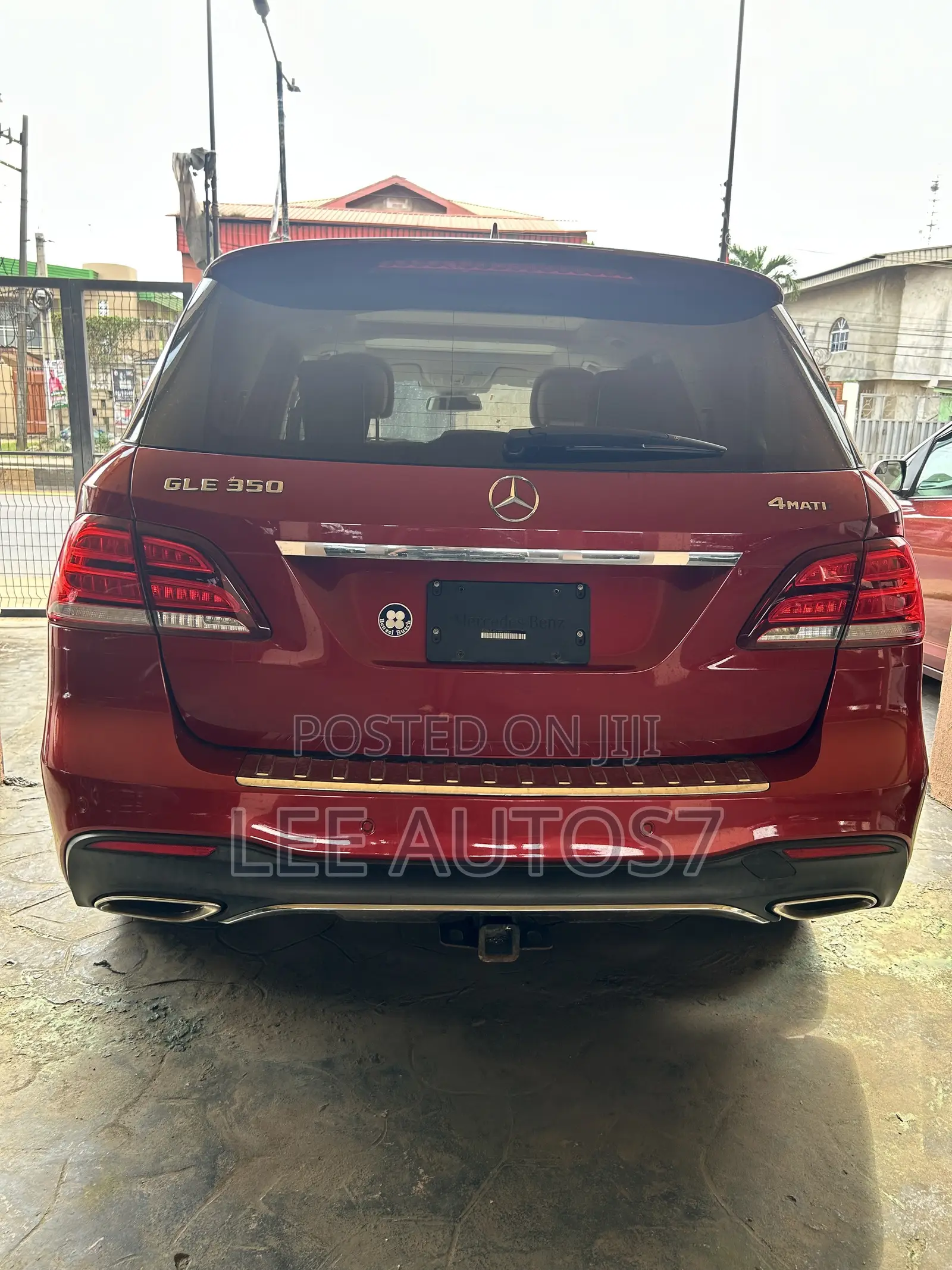 Mercedes-Benz GLE-Class GLE 350 2017 Red