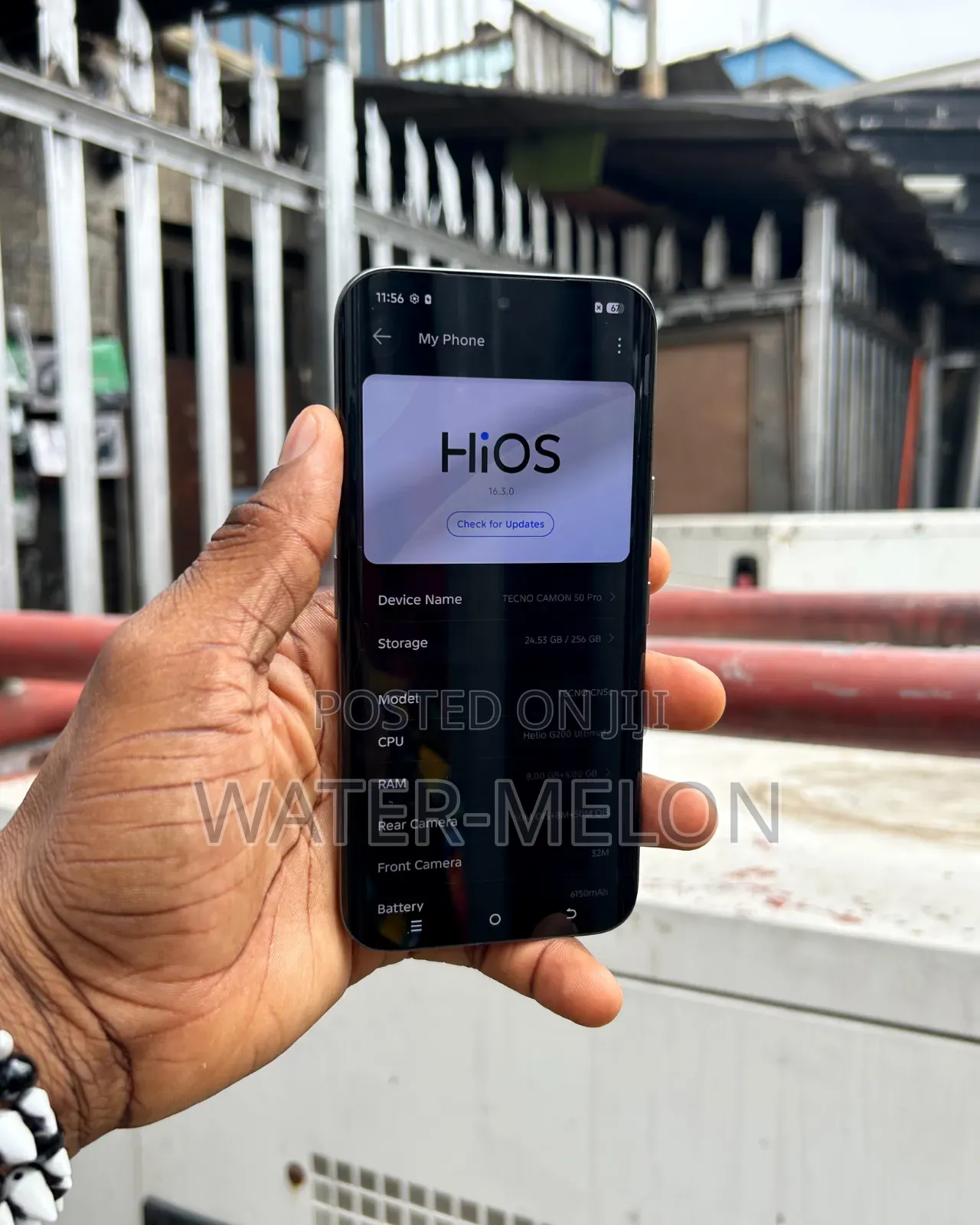 Tecno Camon 50 Pro 256 GB Gray