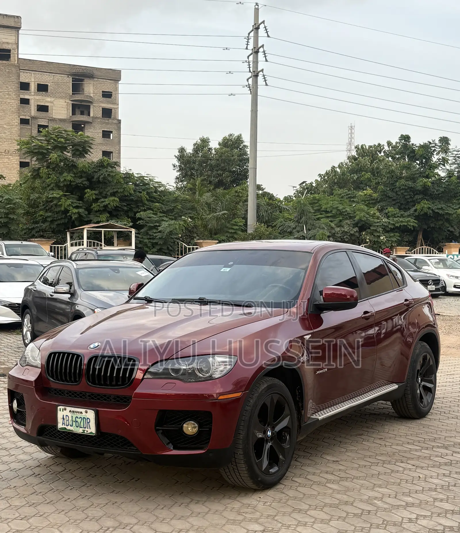 BMW X6 2013 Red