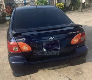 Toyota Corolla S 2007 Blue