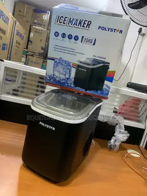 Polystar 15KG Ice Maker – Ideal for Parties, Celebrations, and Events