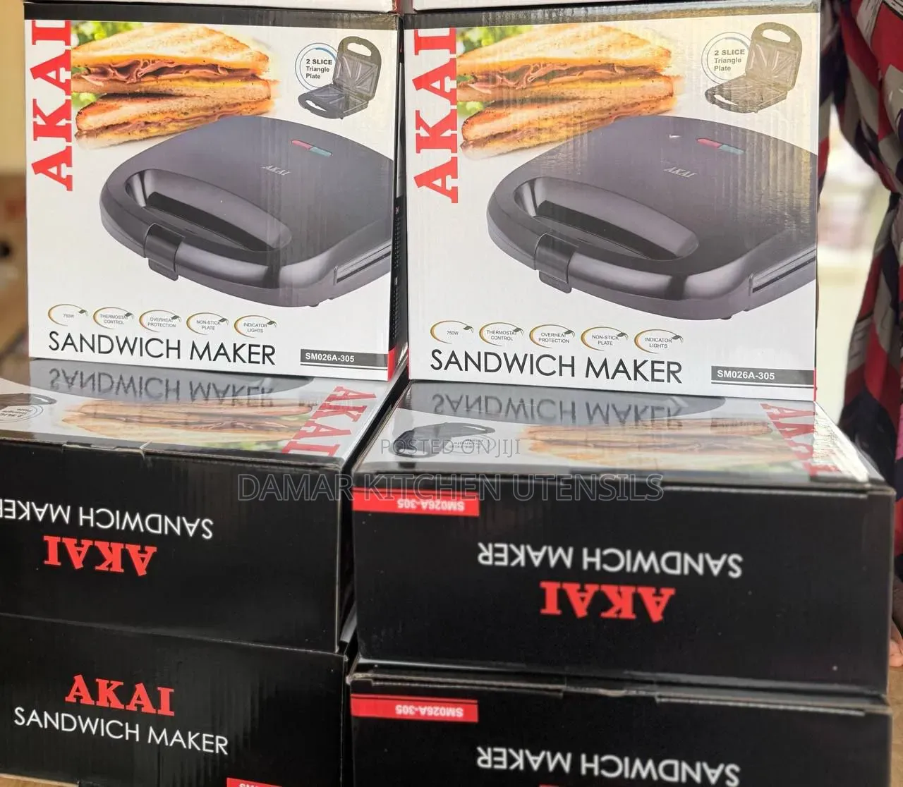 2face AKAI Toaster or Sandwich Maker