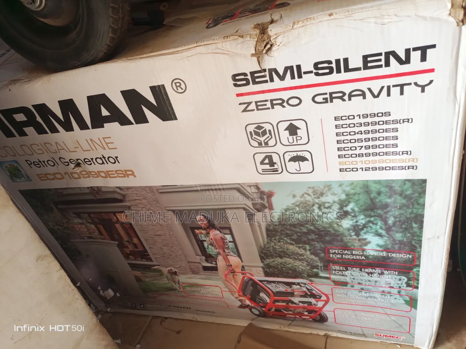 7.5kva Eco Fireman Generator