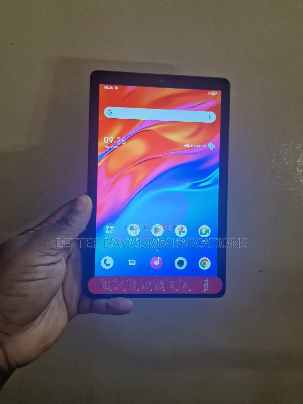 TCL Tab 8 4G 32 GB Black