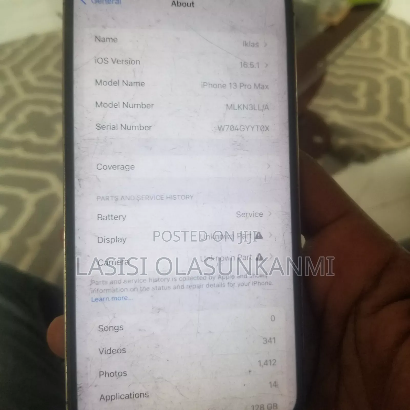 Apple iPhone 13 128 GB Rose Gold