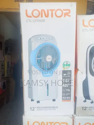 Brand New Lontor Rechargeable Water Cooling Fan