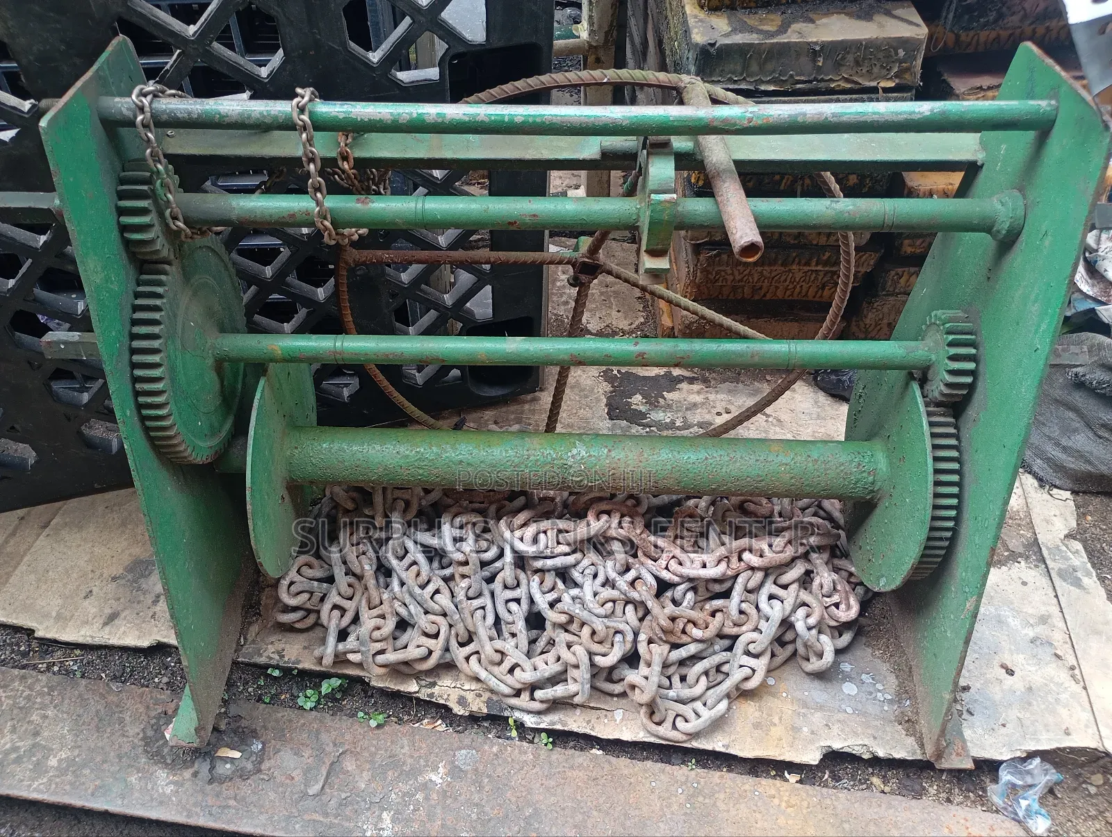 Manual Winch Available
