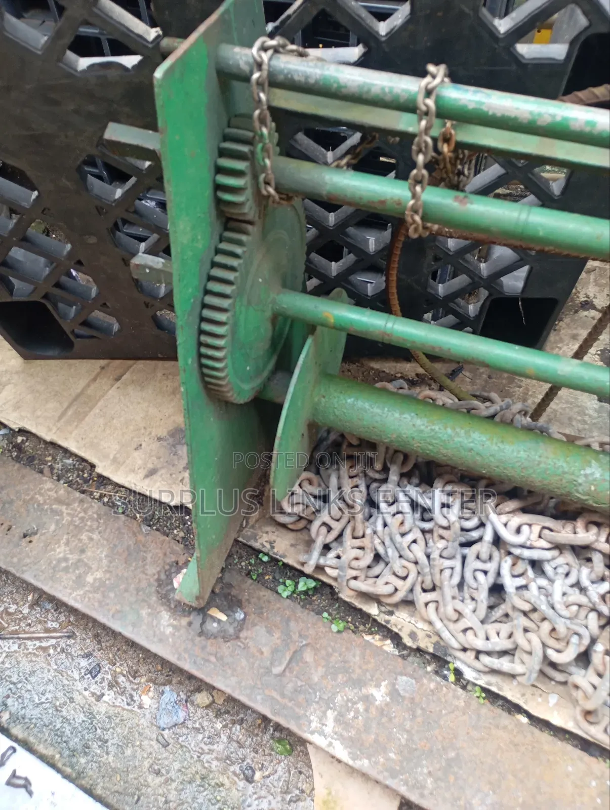 Manual Winch Available