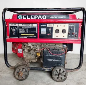 Neatly Used ELEPAQ EC3800CXS 3.8KVA, Key Start Gasoline Generator