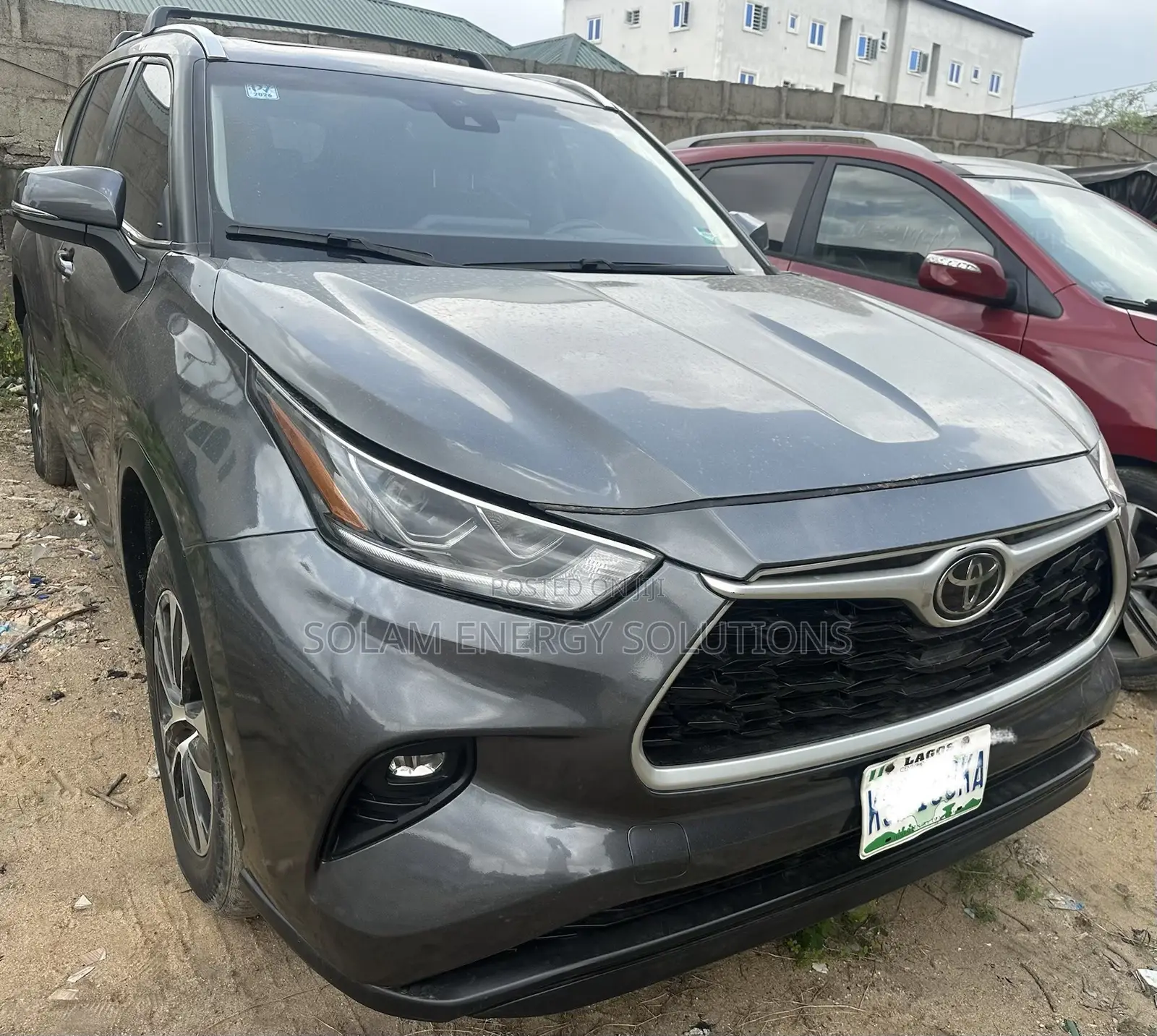 Toyota Highlander 2021 Gray