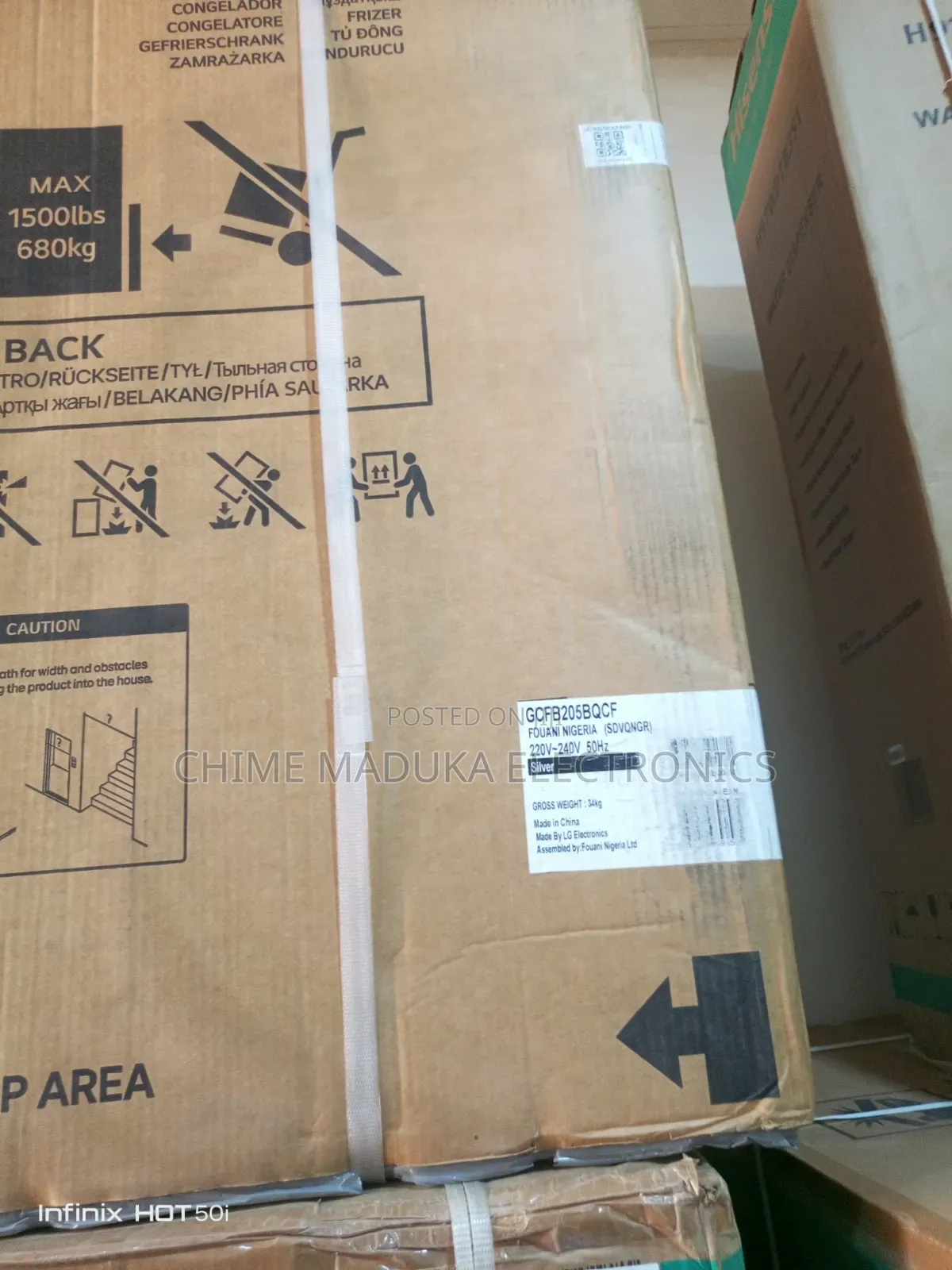 200 Liters LG Chest Freezer