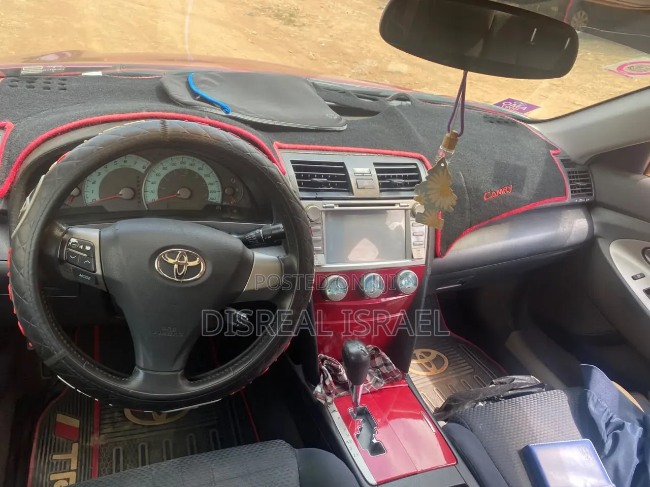 Toyota Camry 2.4 SE 2008 Red