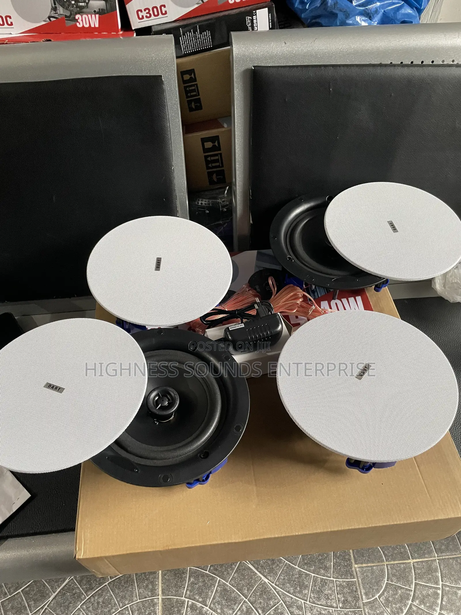 Dart 40w Frameless Bluetooth Ceiling Speaker 