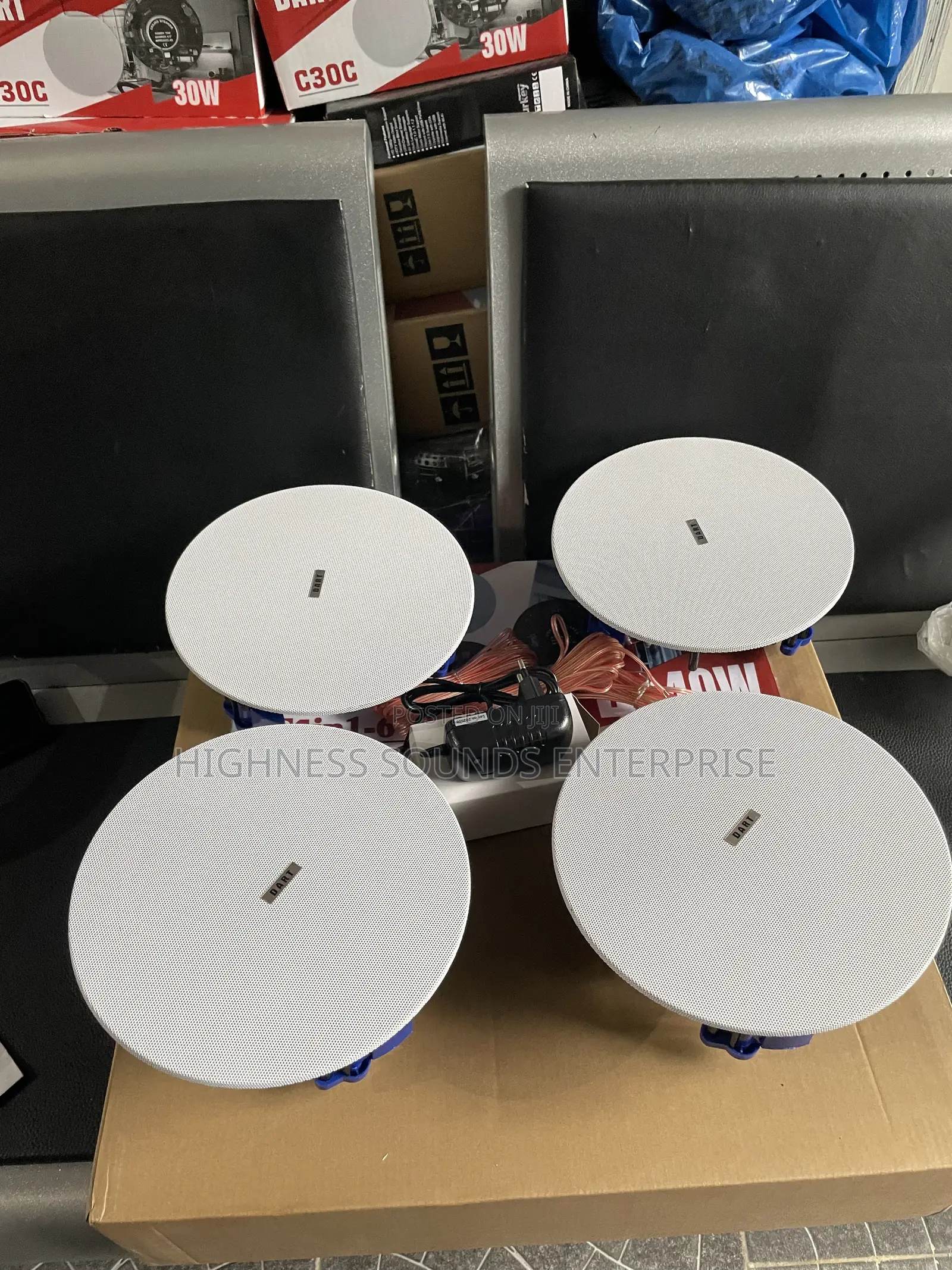 Dart 40w Frameless Bluetooth Ceiling Speaker 