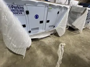 Brand New 30kva Perkins Soundproof Diesel Generators 100% Copper 