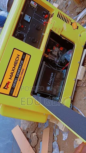 Original Maxmech 10KVA Soundproof Diesel Generator – 100% Copper Coil