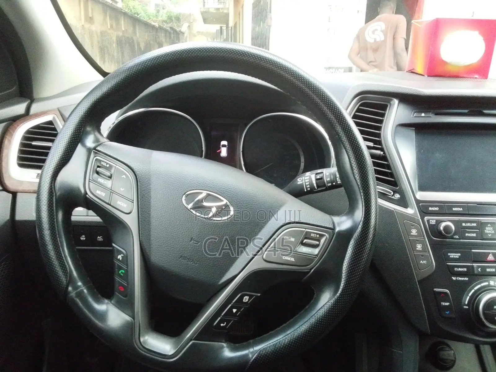 Hyundai Santa Fe 2017 Blue