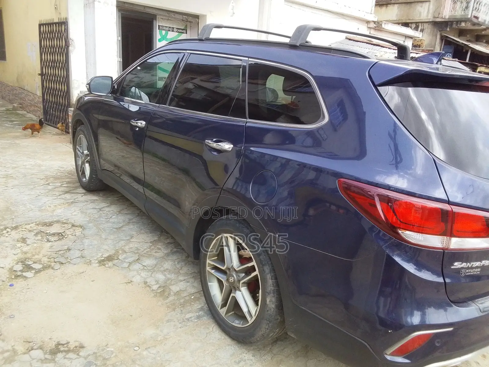 Hyundai Santa Fe 2017 Blue