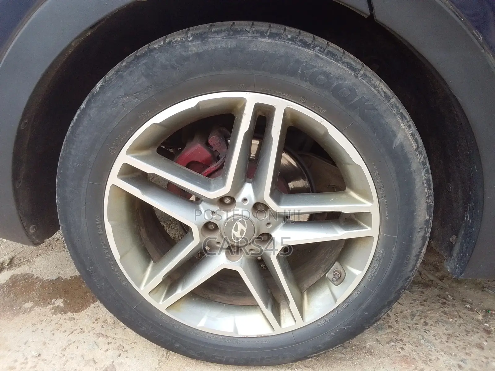 Hyundai Santa Fe 2017 Blue