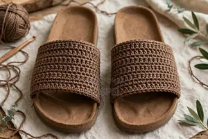 Crocheted Sandals for Men