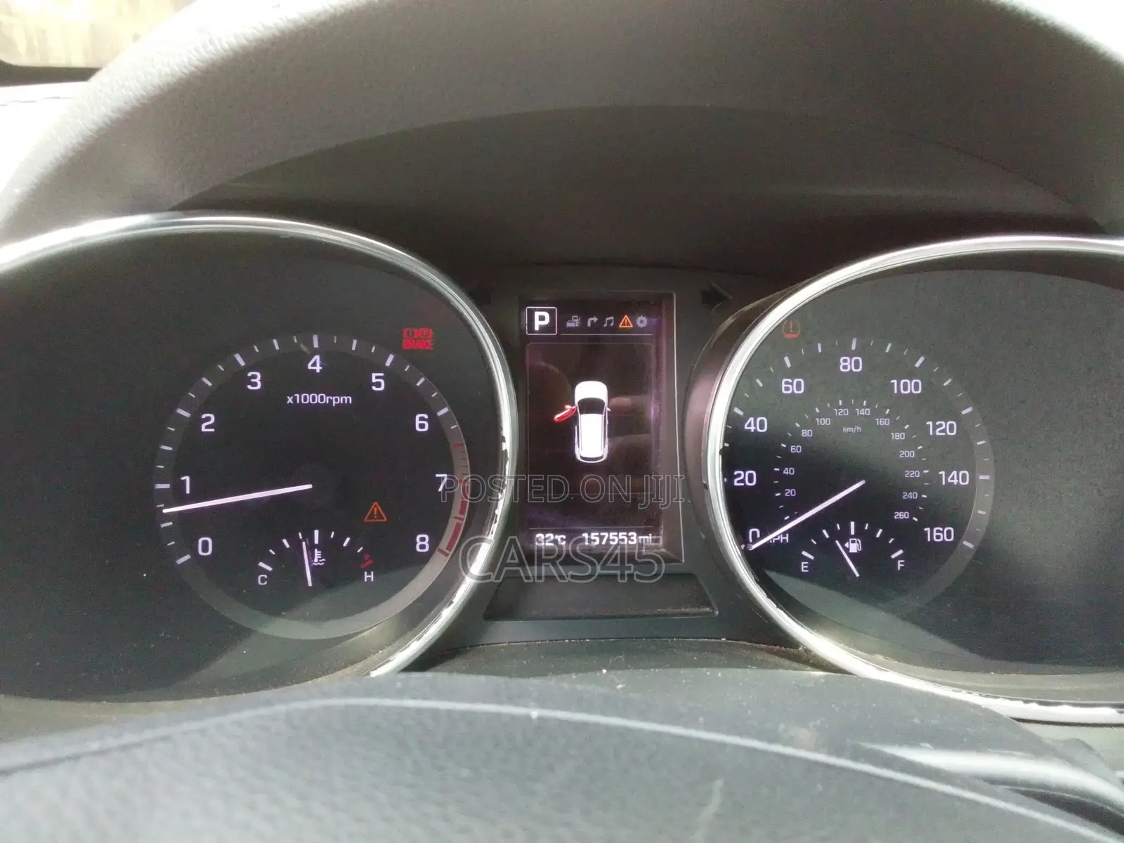 Hyundai Santa Fe 2017 Blue