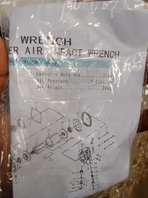 1.5" Air Pneumatic Impact Wrench