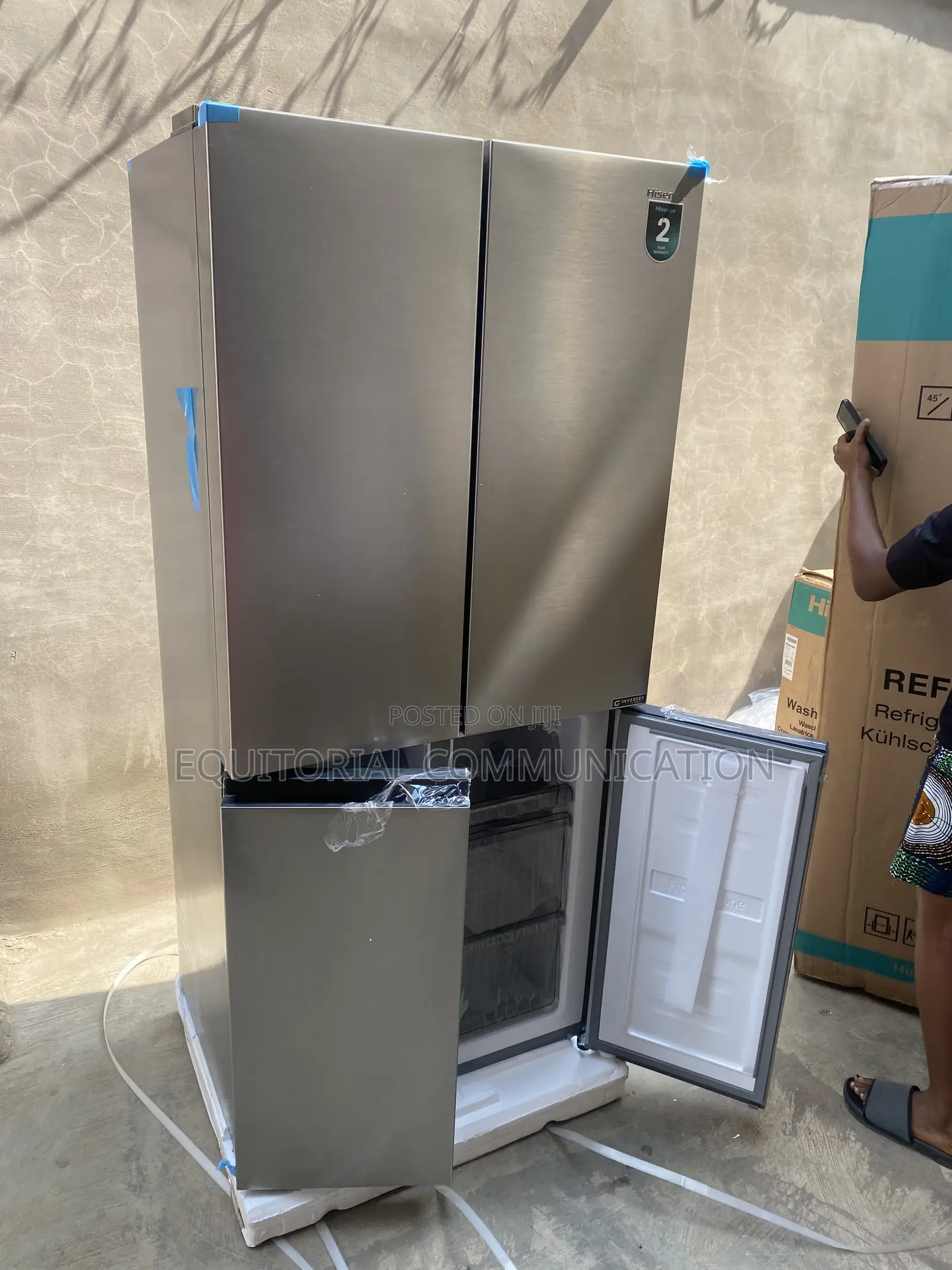 Hisense RQ-54WC 392L Inverter Cooling Refrigerator