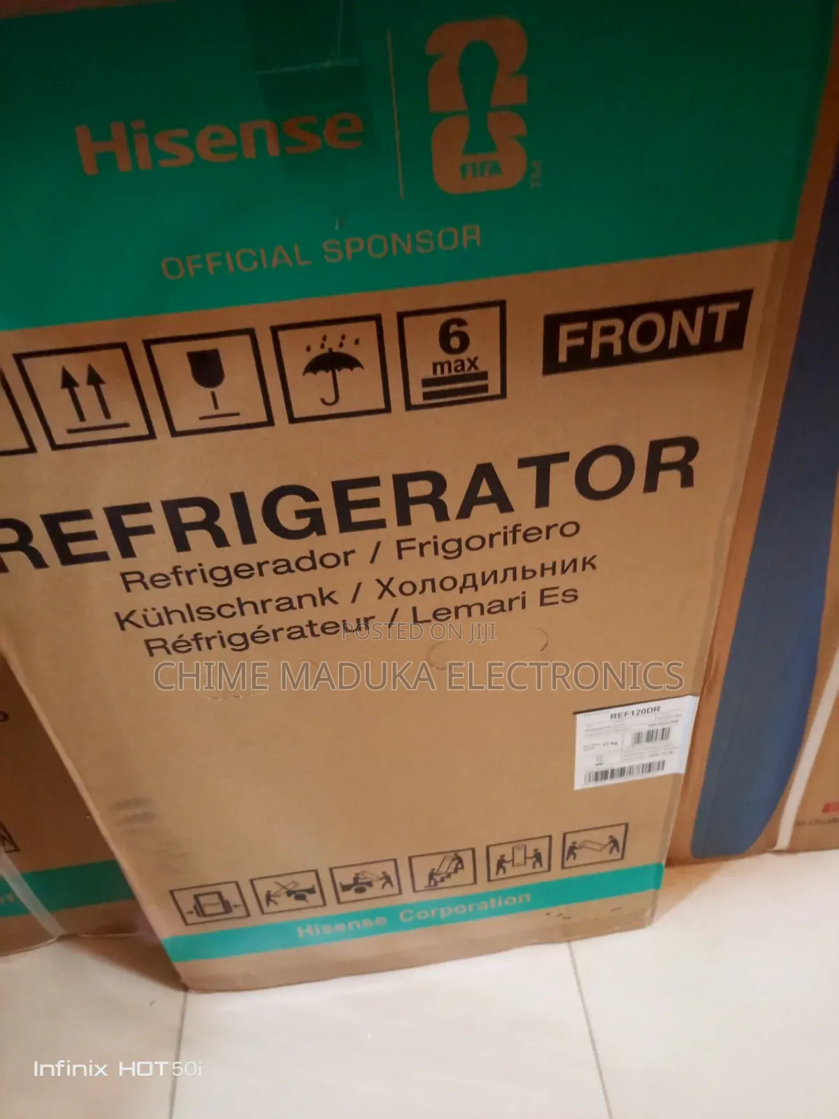 100 Liters Front Hisense Refrigerator