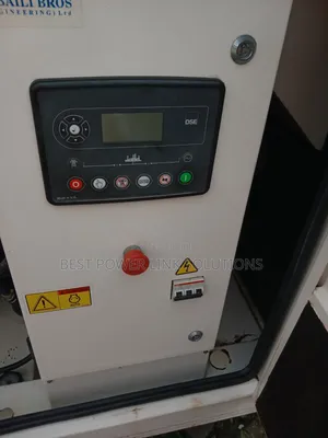 Almost Brand New 20kva Uk  Perkin Generator Soundproof for Sale