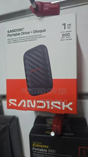SanDisk 1TB Portable External SSD - 600mb/S