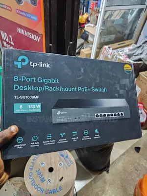TP-Link TL-SG1008MP 8-Port Gigabit PoE+ Switch