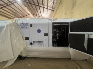 Brand New 60kva Perkins Soundproof Diesel Generators 100% Copper 